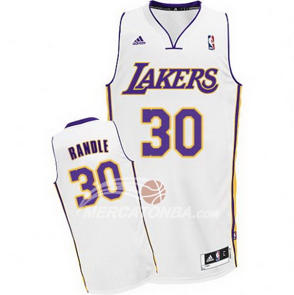 Maglia NBA Randle Los Angeles Lakers Blanco